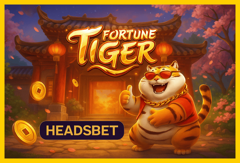 Fortune Tiger é um jogo imperdível no HEADSBET Casino